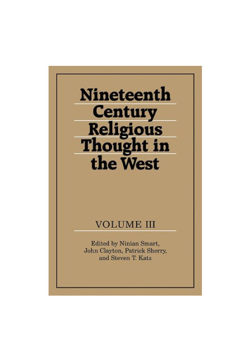 Nineteenth-Century Religious Thought in the West