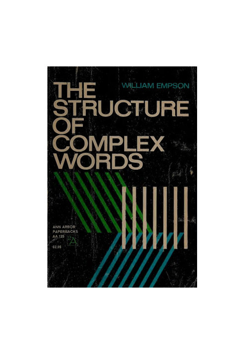 The Structure of Complex Words