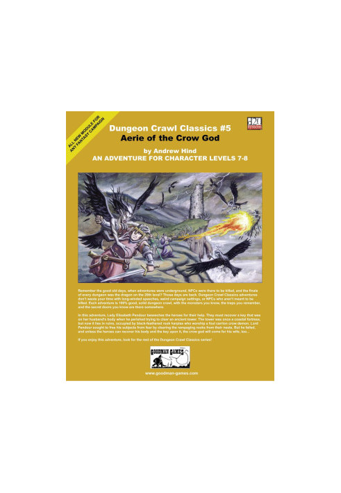 Dungeon Crawl Classics 5: Aerie of the Crow God
