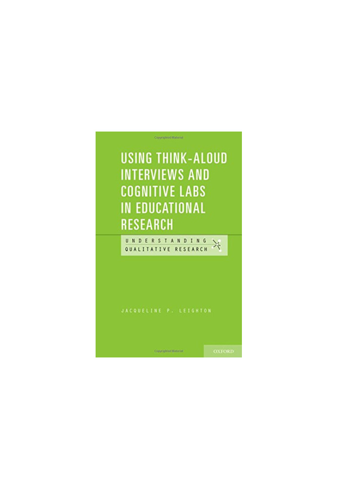 Using think-aloud interviews and cognitive labs in educational research