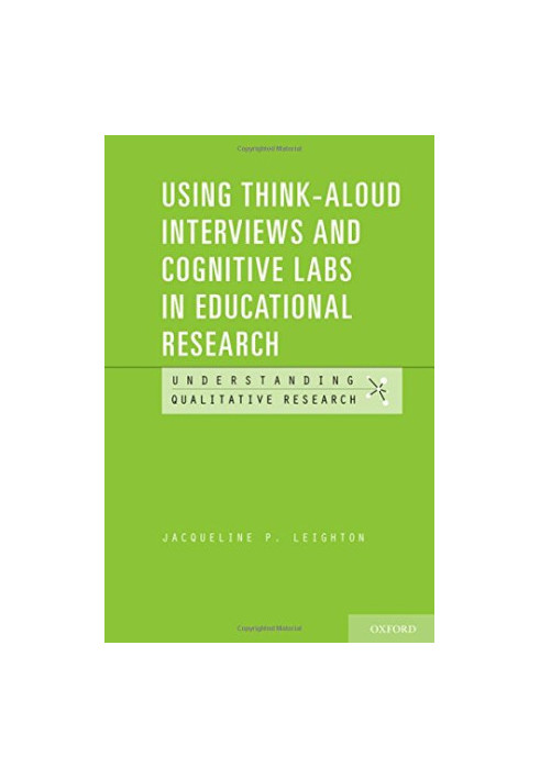 Using think-aloud interviews and cognitive labs in educational research