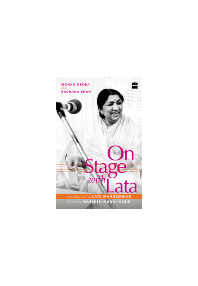 On Stage with Lata