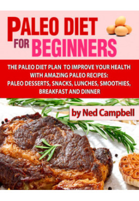 Paleo Diet For Beginners Amazing Recipes For Paleo Snacks, Paleo Lunches, Paleo Smoothies, Paleo Desserts, Paleo Breakfast, a