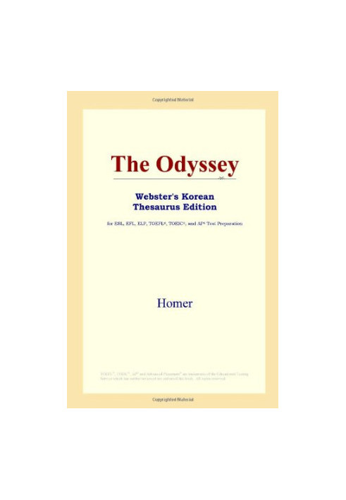 The Odyssey (Webster's Korean Thesaurus Edition)