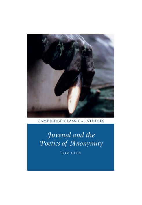 Juvenal and the poetics of anonymity