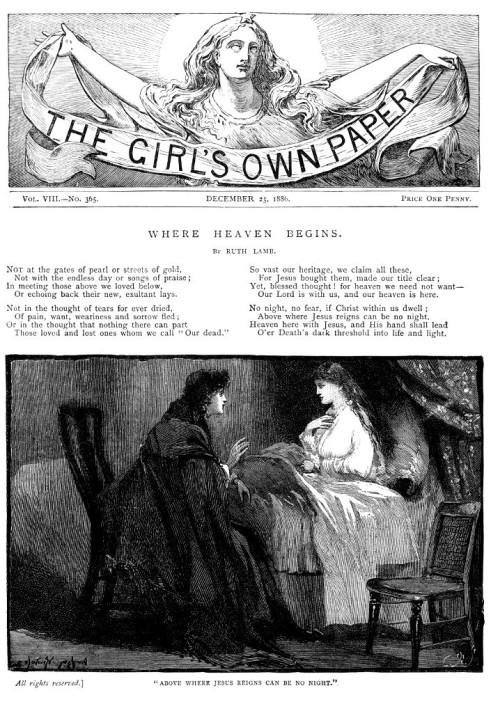 The Girl's Own Paper, Vol. VIII, № 365, 25 грудня 1886 р