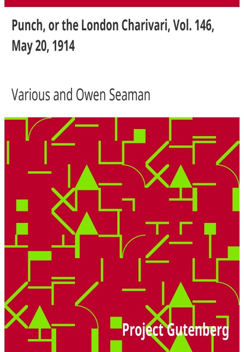 Панч, або Лондонський чаріварі, том. 146, 20 травня 1914 р