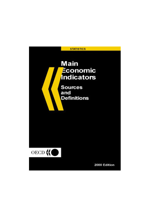 Main Economic Indicators: Sources and Definitions 2000 Edition.