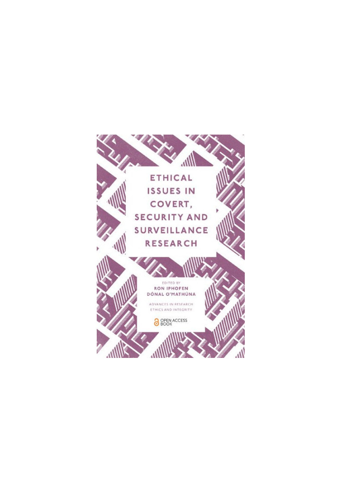 Ethical Issues In Covert, Security And Surveillance Research