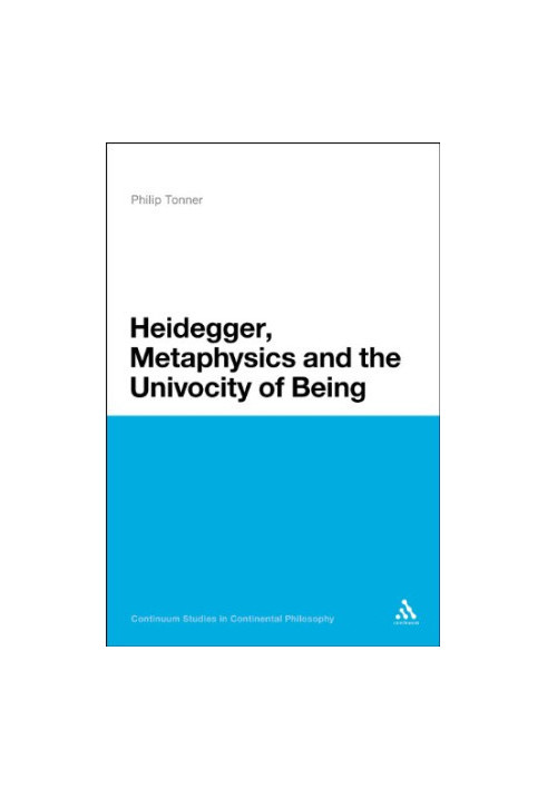 Heidegger, metaphysics and the univocity of being