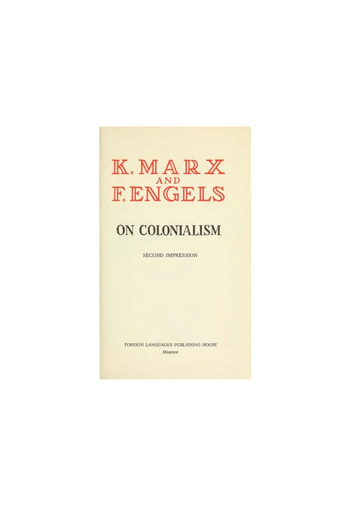 On Colonialism