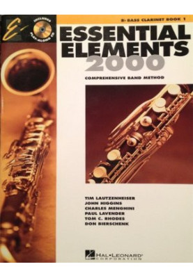 Essential elements 2000 for Bb Bass clarinet. Book 1