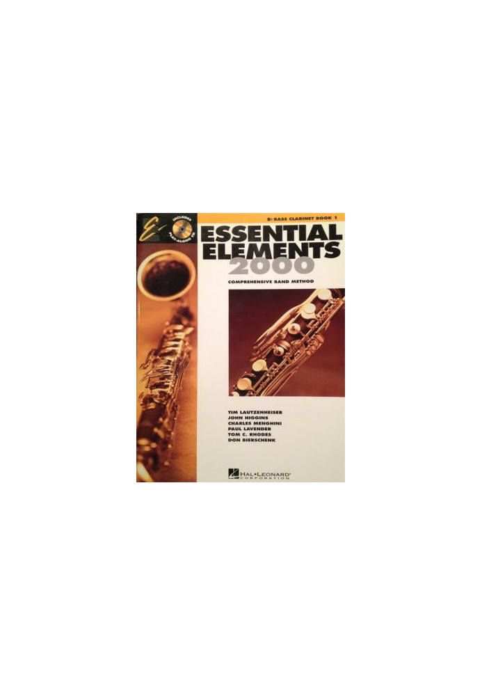 Essential elements 2000 for Bb Bass clarinet. Book 1