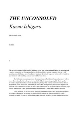 The Unconsoled
