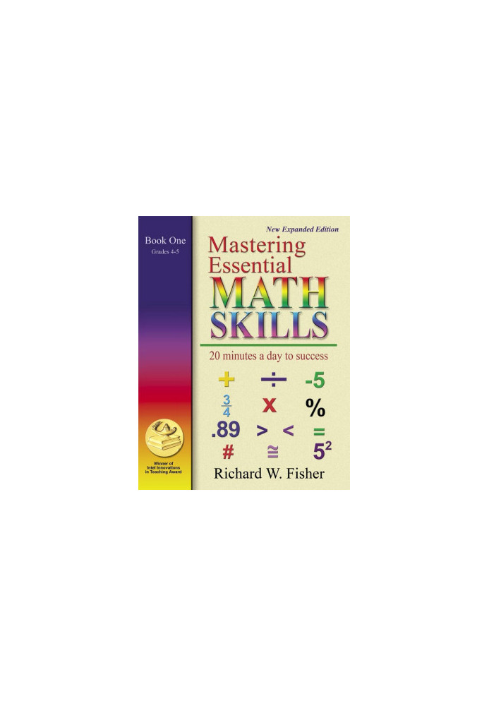 Mastering Essential Math Skills Book One Grades 4 and 5 Redesigned Library Version