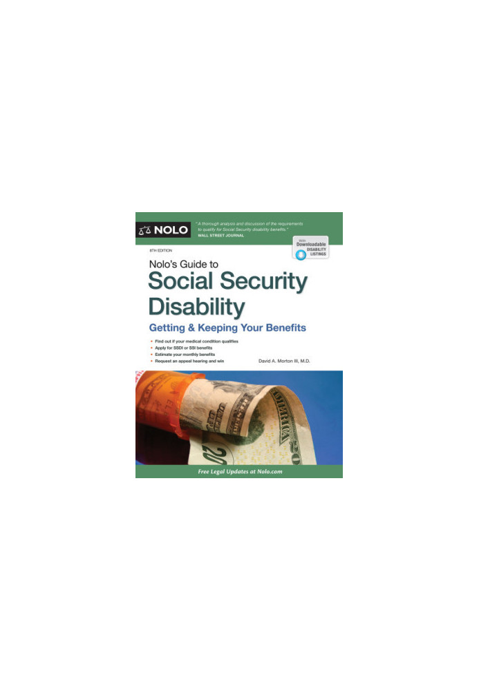 Nolo’s Guide to Social Security Disability: Getting & Keeping Your Benefits