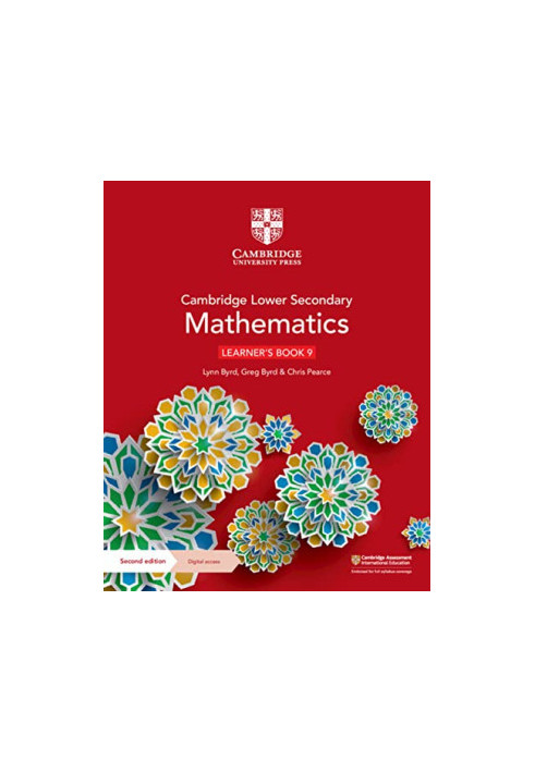 Cambridge Lower Secondary Mathematics Learner's Book 9 with Digital Access, 2nd Edition