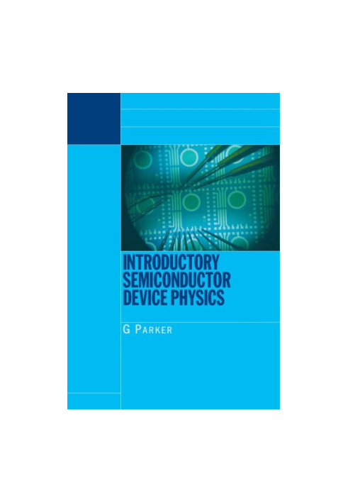 Introductory Semiconductor Device Physics