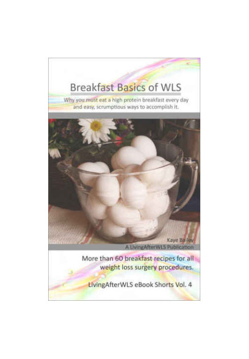 Breakfast Basics of WLS: Why you must eat a high protein breakfast every day.