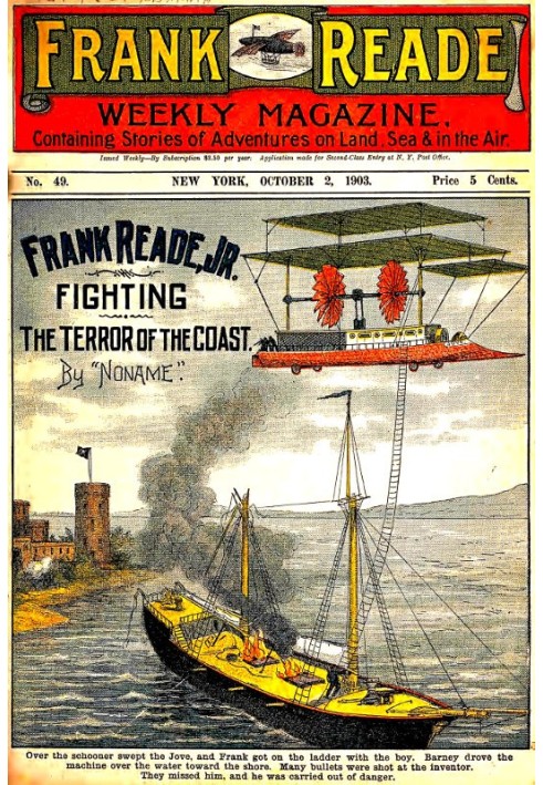 Frank Reade, Jr., Fighting the Terror of the Coast