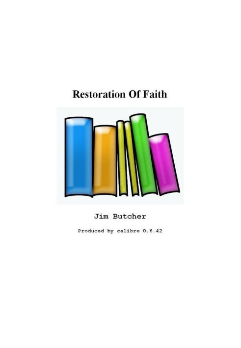 Restoration of Faith (The Dresden Files, 00.2)