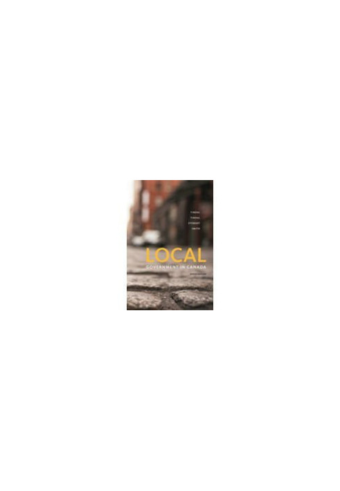 Urban politics: local government in Canada: POL 346 University of Toronto Mississauga