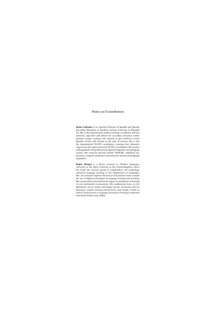 Task-Based Language Learning and Teaching with Technology