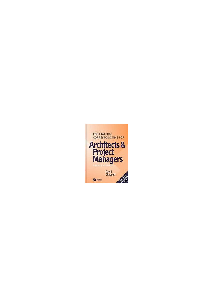 Contractual correspondence for architects and project managers