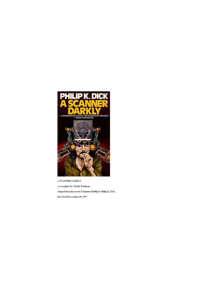 A Scanner Darkly-A Screenplay