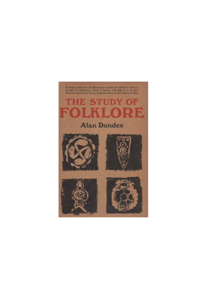 The Study of Folklore