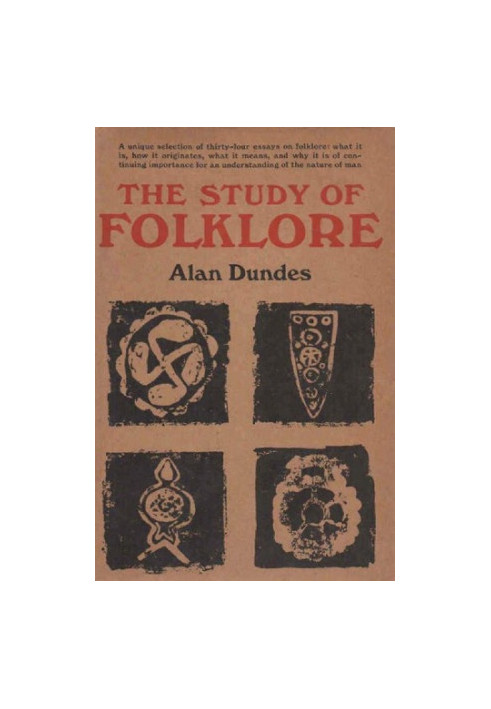 The Study of Folklore