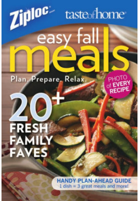Taste of Home Ziploc Easy Fall Meals
