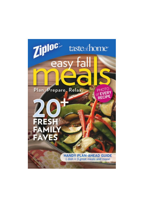 Taste of Home Ziploc Easy Fall Meals
