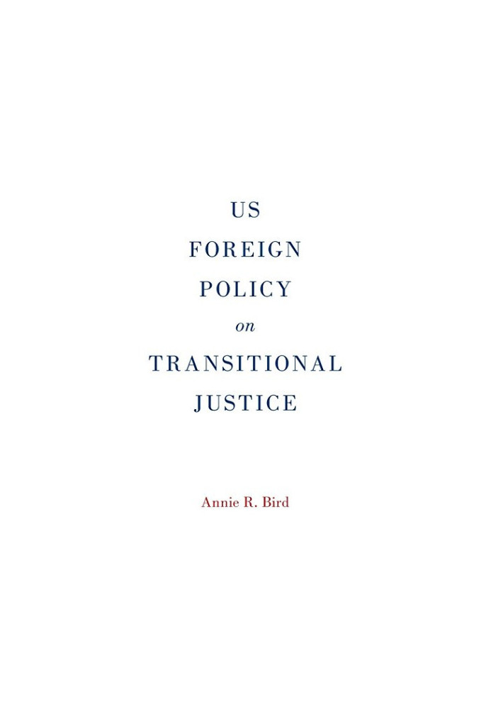 US foreign policy on transitional justice