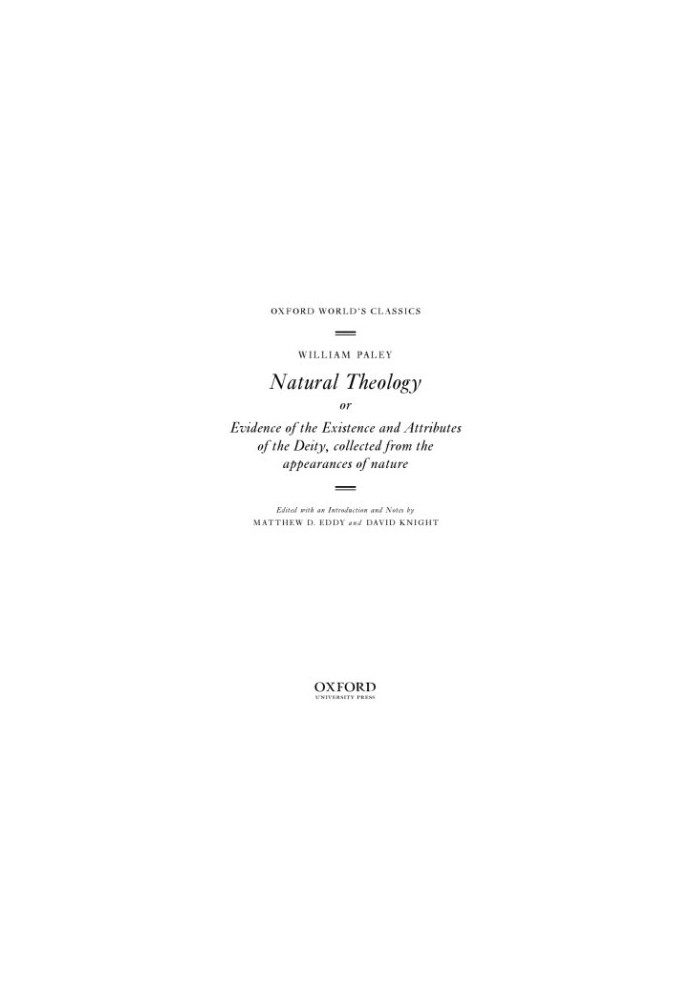 Natural theology