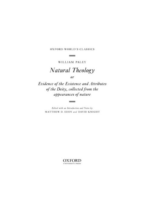 Natural theology