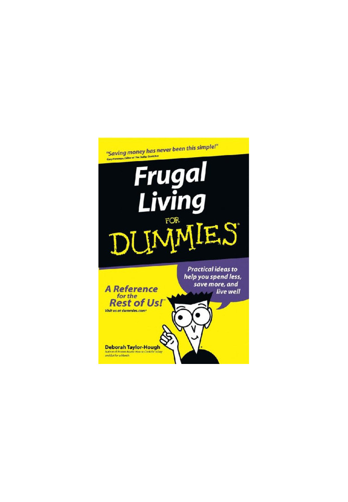 Frugal Living For Dummies