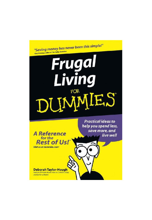 Frugal Living For Dummies