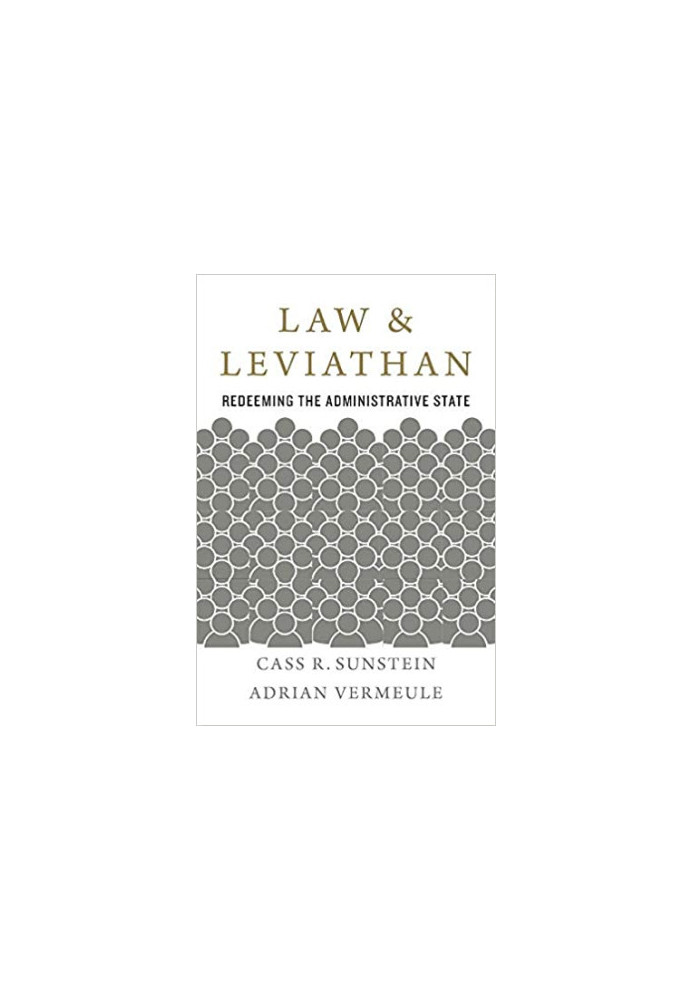 Law and Leviathan: Redeeming the Administrative State