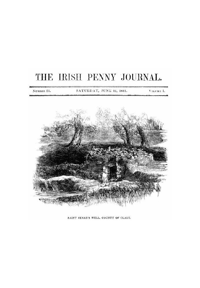 The Irish Penny Journal, Vol. 1 No. 51, June 19, 1841