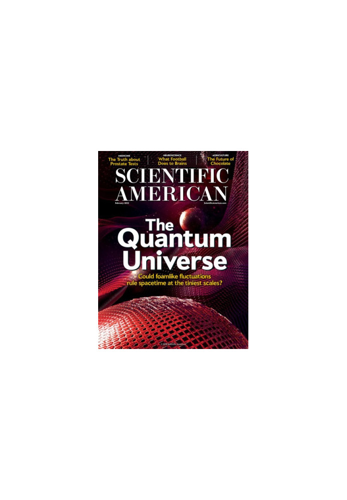 The Quantum Universe: Could foamlike fluctuations rule spacetime at the tiniest scales? (Scientific American O2.2012)