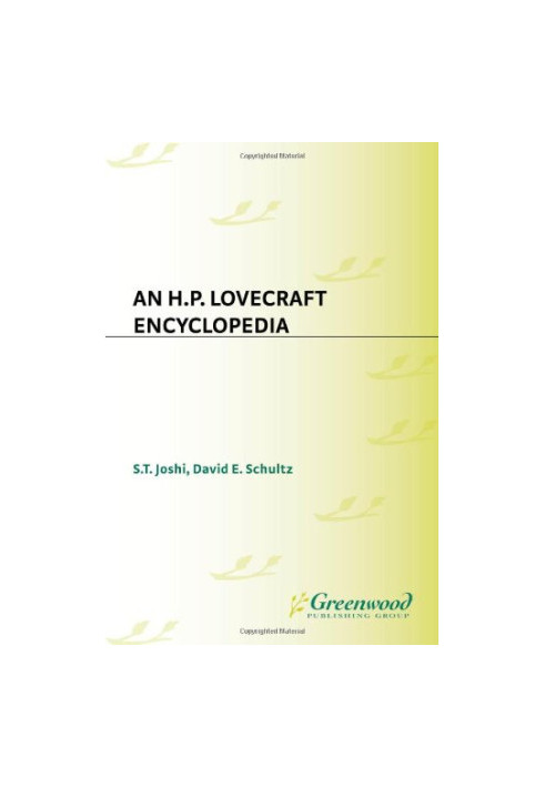 An H.P. Lovecraft encyclopedia