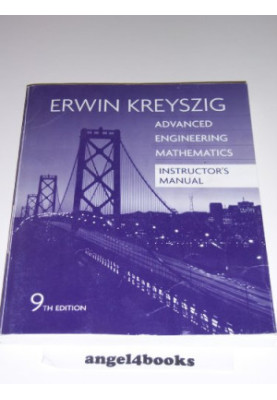 Instructor's Manual For Advanced Engineering Mathematics 9th Edition