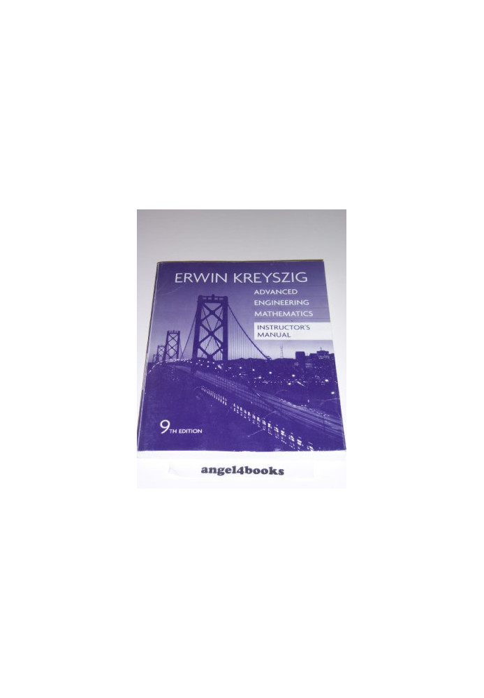 Instructor's Manual For Advanced Engineering Mathematics 9th Edition