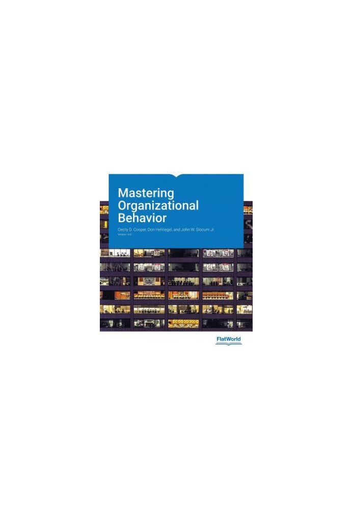 Mastering Organizational Behaviour: version 14.0