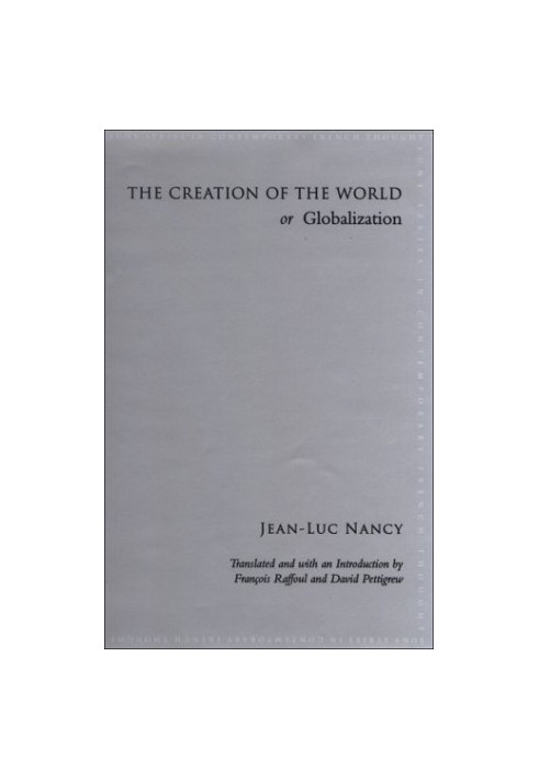 The Creation of the World or Globalization