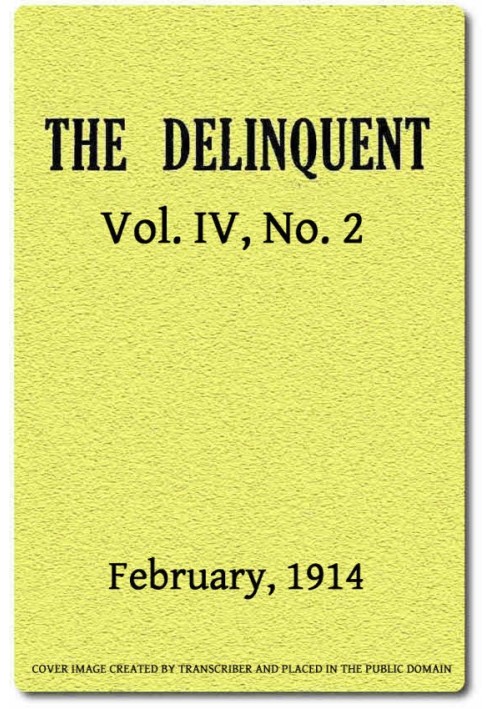 Делінквент (том IV, № 2), лютий 1914 р