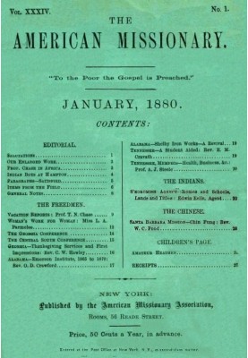 The American Missionary — Volume 34, No. 1, January, 1880