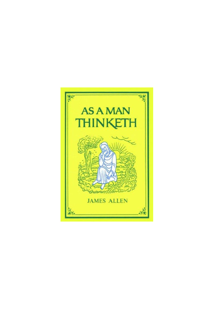 As a Man Thinketh