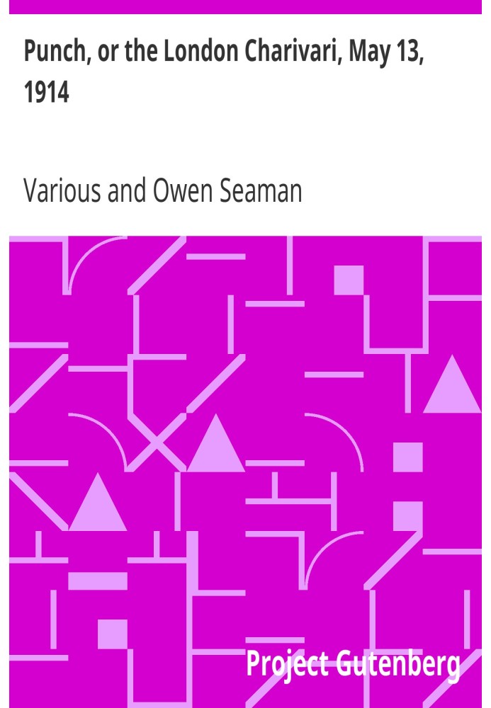 Панч, або Лондонський чаріварі, 13 травня 1914 року